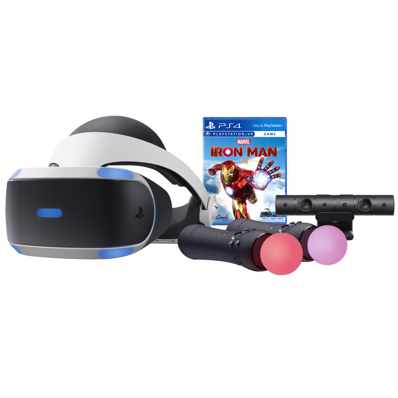 عینک واقعیت مجازی سونی مدل PlayStation VR Bundle iron man